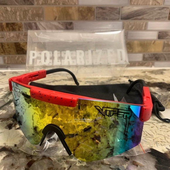 PV 09 Sunglasses Outdoor Sports Windproof Cycling Eyewear Pit Viper Style - Picture 2 of 3